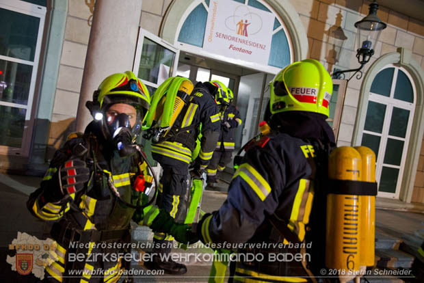 20181012 Realistische Brandeinsatzbung in Oberwaltersdorf  Foto:  Stefan Schneider