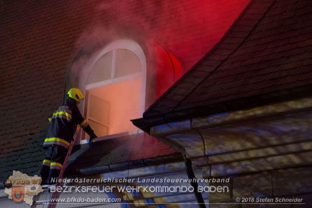 20181012 Realistische Brandeinsatzbung in Oberwaltersdorf  Foto:  Stefan Schneider