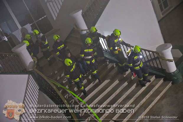 20181012 Realistische Brandeinsatzbung in Oberwaltersdorf  Foto:  Stefan Schneider