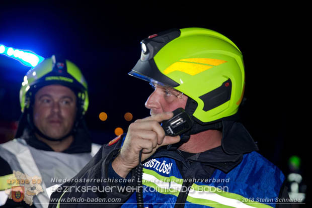 20181012 Realistische Brandeinsatzbung in Oberwaltersdorf  Foto:  Stefan Schneider