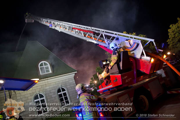 20181012 Realistische Brandeinsatzbung in Oberwaltersdorf  Foto:  Stefan Schneider