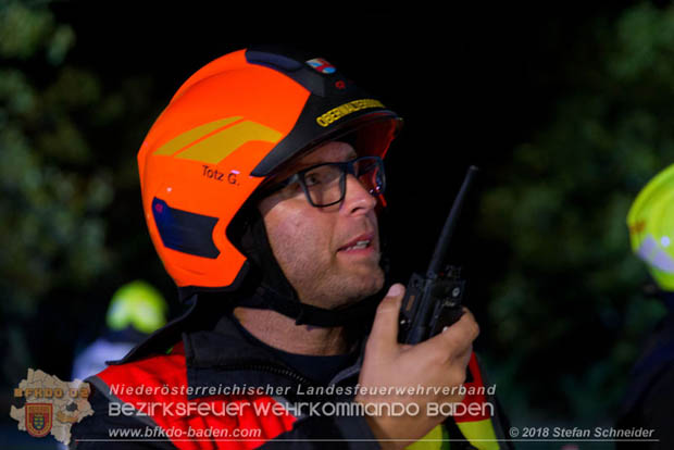 20181012 Realistische Brandeinsatzbung in Oberwaltersdorf  Foto:  Stefan Schneider