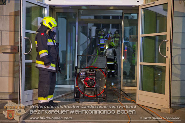 20181012 Realistische Brandeinsatzbung in Oberwaltersdorf  Foto:  Stefan Schneider