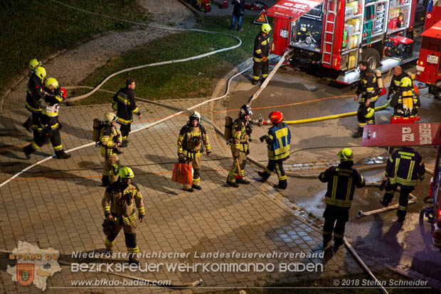 20181012 Realistische Brandeinsatzbung in Oberwaltersdorf  Foto:  Stefan Schneider