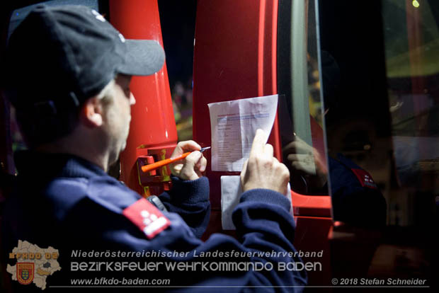 20181012 Realistische Brandeinsatzbung in Oberwaltersdorf  Foto:  Stefan Schneider