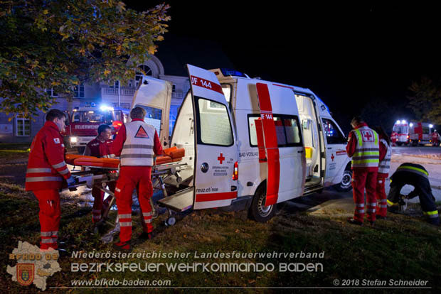 20181012 Realistische Brandeinsatzbung in Oberwaltersdorf  Foto:  Stefan Schneider