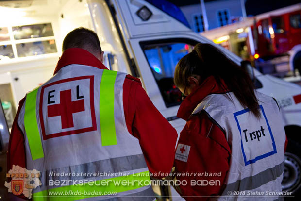 20181012 Realistische Brandeinsatzbung in Oberwaltersdorf  Foto:  Stefan Schneider