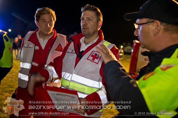 20181012 Realistische Brandeinsatzbung in Oberwaltersdorf  Foto:  Stefan Schneider