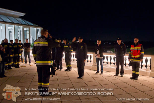 20181012 Realistische Brandeinsatzbung in Oberwaltersdorf  Foto:  Stefan Schneider