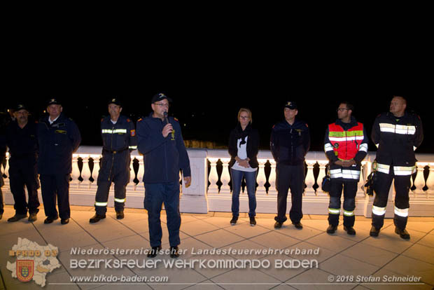 20181012 Realistische Brandeinsatzbung in Oberwaltersdorf  Foto:  Stefan Schneider