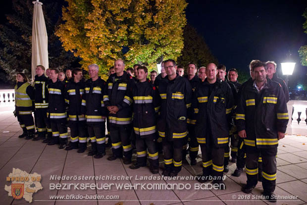 20181012 Realistische Brandeinsatzbung in Oberwaltersdorf  Foto:  Stefan Schneider