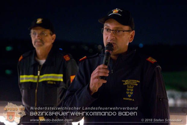 20181012 Realistische Brandeinsatzbung in Oberwaltersdorf  Foto:  Stefan Schneider