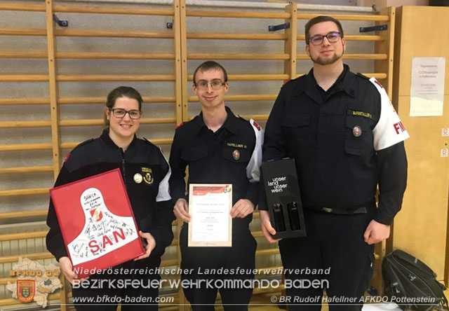 20190209 3 N Feuerwehrsanitter erfolgreich bei der Sanitts-Leistungsprfung des Landesfeuerwehrverbandes Steiermark in Edelstauden  Foto: BR Rudolf Hafellner