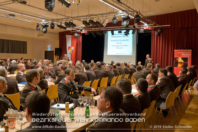 Bezirksfeuerwehrtag 2018 in Berndorf  Foto: Stefan Schneider BFK Baden