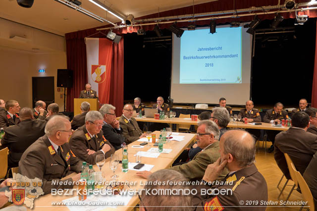 Bezirksfeuerwehrtag 2018 in Berndorf  Foto: Stefan Schneider BFK Baden