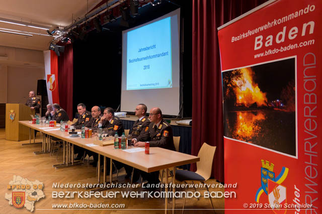 Bezirksfeuerwehrtag 2018 in Berndorf  Foto: Stefan Schneider BFK Baden