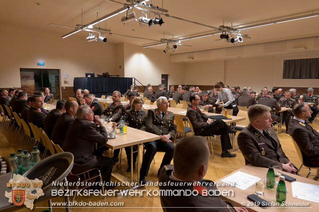 Bezirksfeuerwehrtag 2018 in Berndorf  Foto: Stefan Schneider BFK Baden