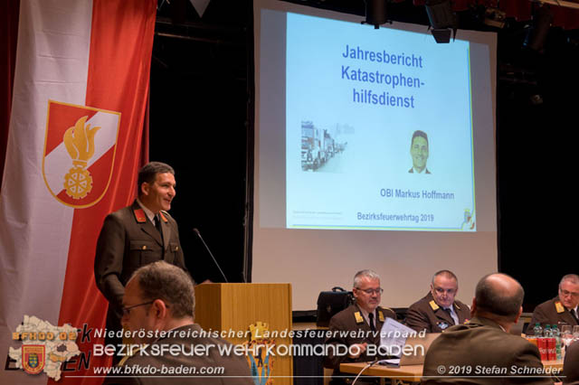 Bezirksfeuerwehrtag 2018 in Berndorf  Foto: Stefan Schneider BFK Baden