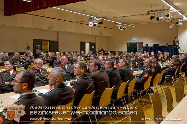 Bezirksfeuerwehrtag 2018 in Berndorf  Foto: Stefan Schneider BFK Baden