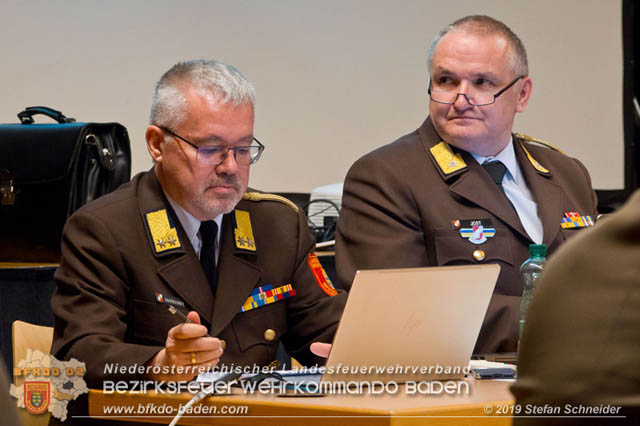 Bezirksfeuerwehrtag 2018 in Berndorf  Foto: Stefan Schneider BFK Baden