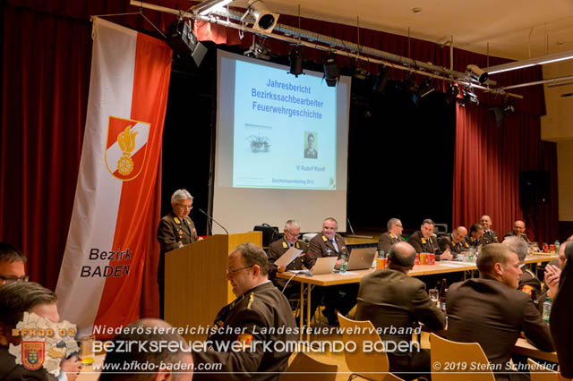 Bezirksfeuerwehrtag 2018 in Berndorf  Foto: Stefan Schneider BFK Baden