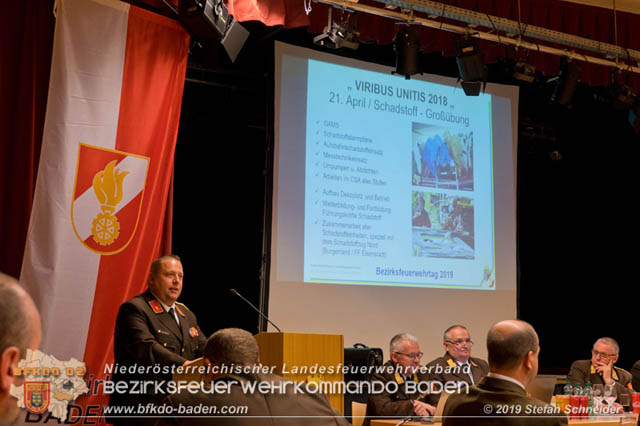 Bezirksfeuerwehrtag 2018 in Berndorf  Foto: Stefan Schneider BFK Baden