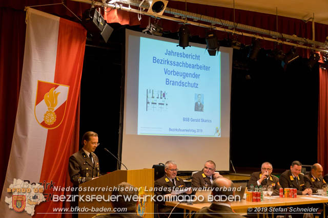 Bezirksfeuerwehrtag 2018 in Berndorf  Foto: Stefan Schneider BFK Baden