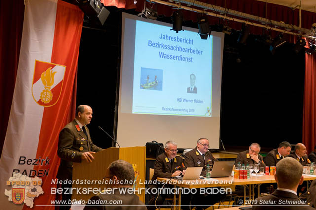 Bezirksfeuerwehrtag 2018 in Berndorf  Foto: Stefan Schneider BFK Baden