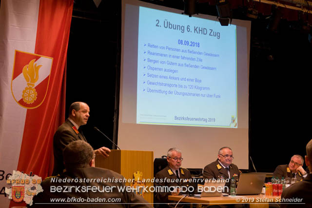 Bezirksfeuerwehrtag 2018 in Berndorf  Foto: Stefan Schneider BFK Baden