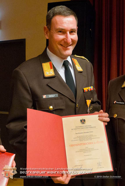 Bezirksfeuerwehrtag 2018 in Berndorf  Foto: Stefan Schneider BFK Baden