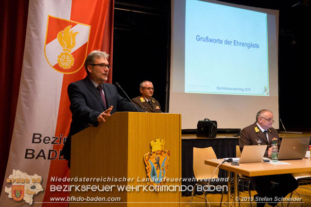 Bezirksfeuerwehrtag 2018 in Berndorf  Foto: Stefan Schneider BFK Baden