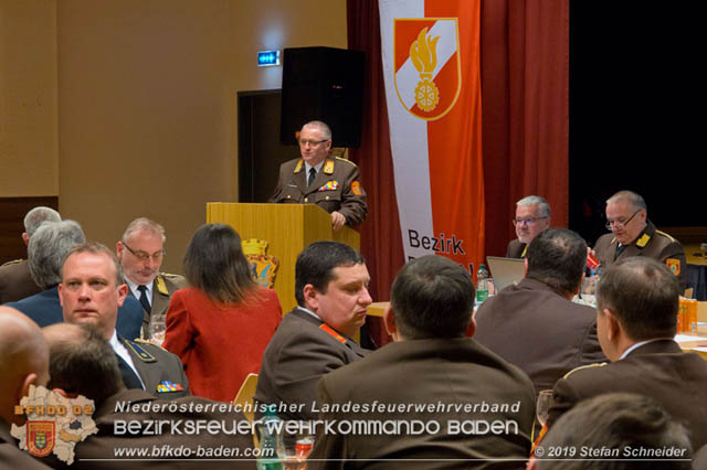 Bezirksfeuerwehrtag 2018 in Berndorf  Foto: Stefan Schneider BFK Baden