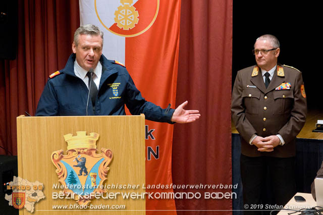 Bezirksfeuerwehrtag 2018 in Berndorf  Foto: Stefan Schneider BFK Baden