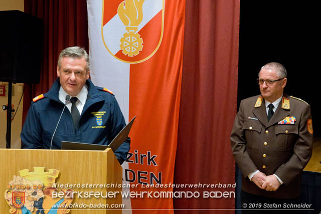 Bezirksfeuerwehrtag 2018 in Berndorf  Foto: Stefan Schneider BFK Baden