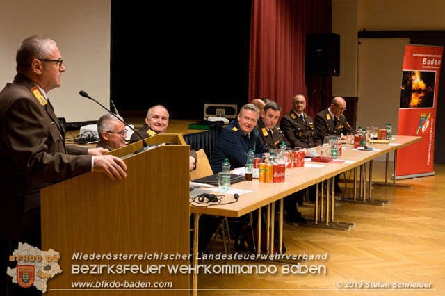 Bezirksfeuerwehrtag 2018 in Berndorf  Foto: Stefan Schneider BFK Baden