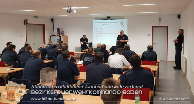 Feuerwehrkommandanten-Fortbildung 2019  Foto: Alexander Wolf