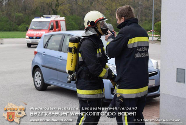 20190413 Atemschutz Leistungstest (Finnentest) in Günseelsdorf Foto: SB ÖA Christopher Neumayer 20190413 Atemschutz Leistungstest (Finnentest) in Günseelsdorf Foto: SB ÖA Christopher Neumayer