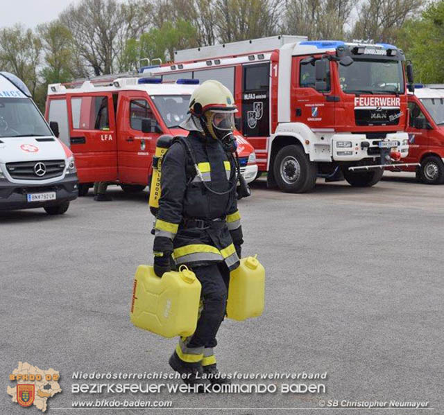 20190413 Atemschutz Leistungstest (Finnentest) in Günseelsdorf Foto: SB ÖA Christopher Neumayer 20190413 Atemschutz Leistungstest (Finnentest) in Günseelsdorf Foto: SB ÖA Christopher Neumayer