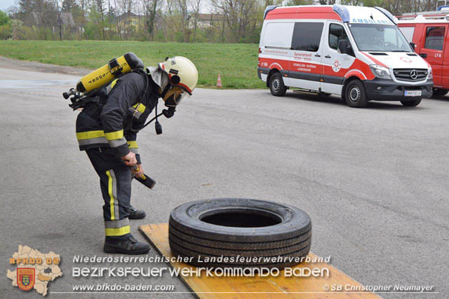 20190413 Atemschutz Leistungstest (Finnentest) in Gnseelsdorf  Foto: SB A Christopher Neumayer