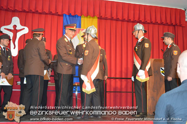 20190526 Verdiente Feuerwehrmitglieder des Abschnitt Ebreichsdorf am Abschnittsfeuerwehrtag in Mitterndorf geehrt  Foto: FF Mitterndorf/AFKDO Ebreichsdorf