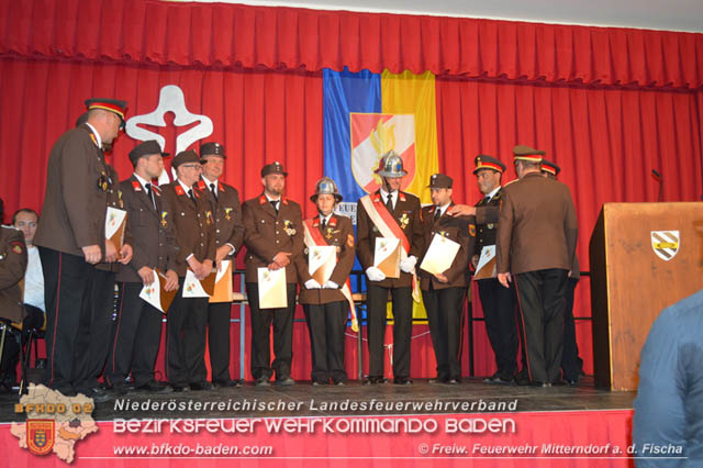 20190526 Verdiente Feuerwehrmitglieder des Abschnitt Ebreichsdorf am Abschnittsfeuerwehrtag in Mitterndorf geehrt  Foto: FF Mitterndorf/AFKDO Ebreichsdorf