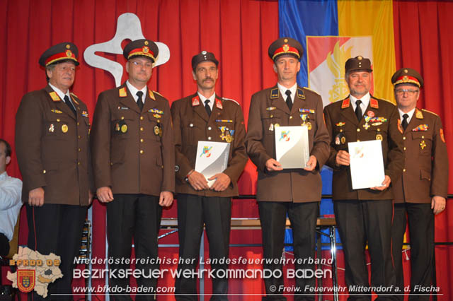 20190526 Verdiente Feuerwehrmitglieder des Abschnitt Ebreichsdorf am Abschnittsfeuerwehrtag in Mitterndorf geehrt  Foto: FF Mitterndorf/AFKDO Ebreichsdorf