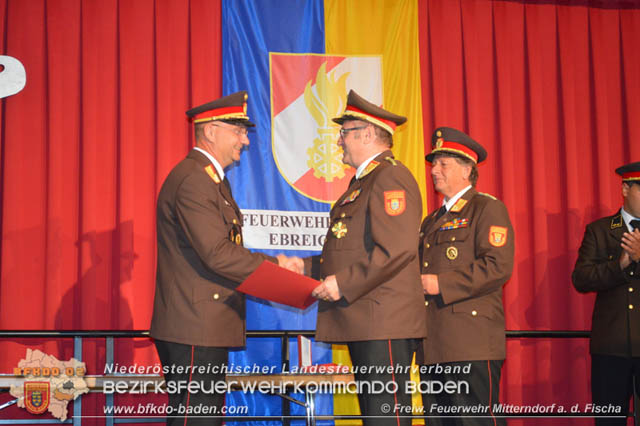 20190526 Verdiente Feuerwehrmitglieder des Abschnitt Ebreichsdorf am Abschnittsfeuerwehrtag in Mitterndorf geehrt  Foto: FF Mitterndorf/AFKDO Ebreichsdorf