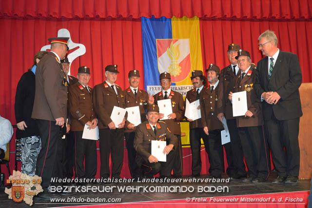 20190526 Verdiente Feuerwehrmitglieder des Abschnitt Ebreichsdorf am Abschnittsfeuerwehrtag in Mitterndorf geehrt  Foto: FF Mitterndorf/AFKDO Ebreichsdorf