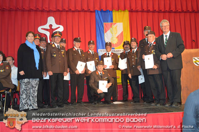 20190526 Verdiente Feuerwehrmitglieder des Abschnitt Ebreichsdorf am Abschnittsfeuerwehrtag in Mitterndorf geehrt  Foto: FF Mitterndorf/AFKDO Ebreichsdorf