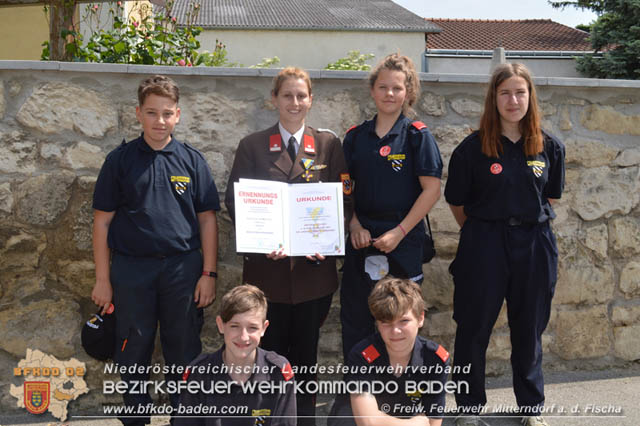 20190526 Verdiente Feuerwehrmitglieder des Abschnitt Ebreichsdorf am Abschnittsfeuerwehrtag in Mitterndorf geehrt  Foto: FF Mitterndorf/AFKDO Ebreichsdorf