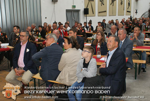 20190907 Festakt 70 Jahre Betriebsfeuerwehr Berndorf AG  Foto:  Betriebsfeuerwehr Berndorf AG