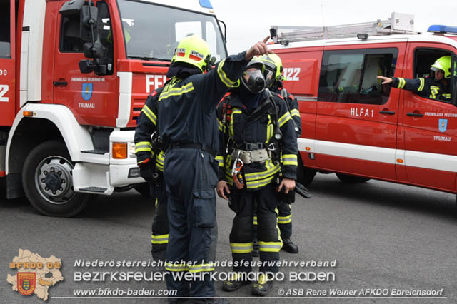 20191012 Abschnittsbung bei der Firma Hofer KG in Trumau  Foto: ASB Rene Weiner AFKDO Ebreichsdorf