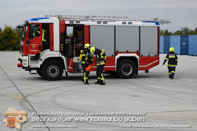 20191012 Abschnittsbung bei der Firma Hofer KG in Trumau  Foto: ASB Rene Weiner AFKDO Ebreichsdorf