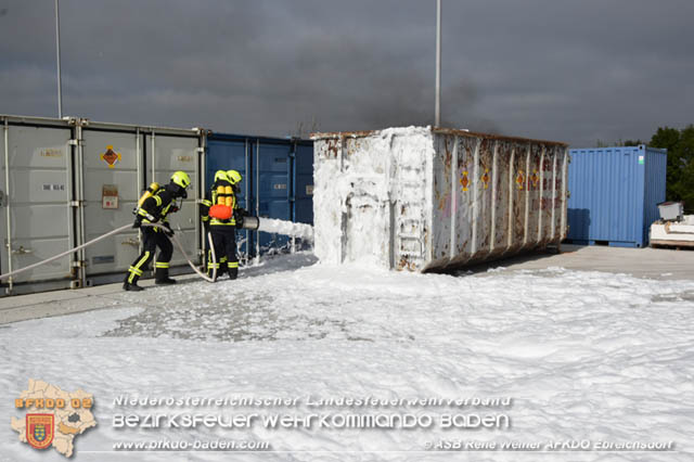 20191012 Abschnittsbung bei der Firma Hofer KG in Trumau  Foto: ASB Rene Weiner AFKDO Ebreichsdorf